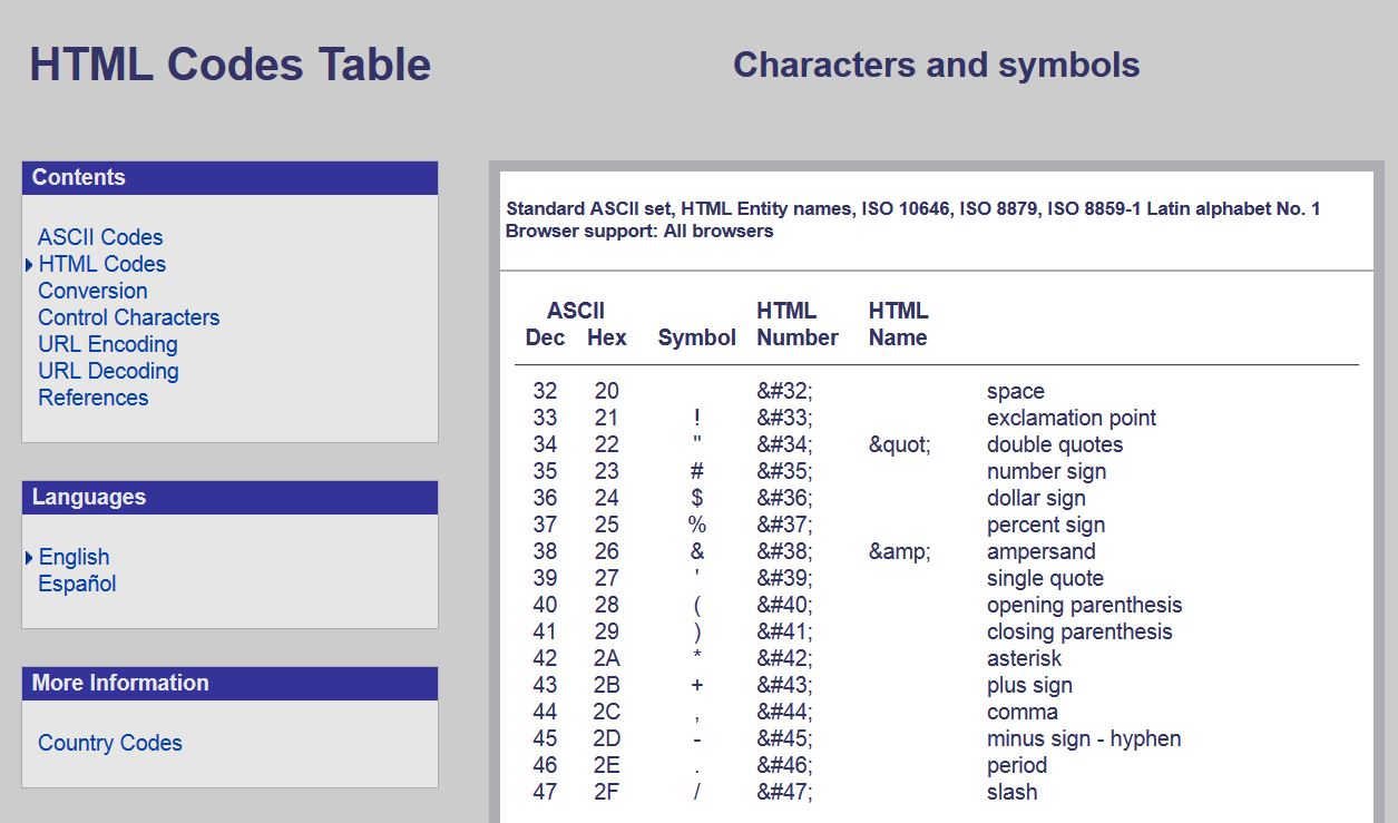 screenshot from ascii.cl